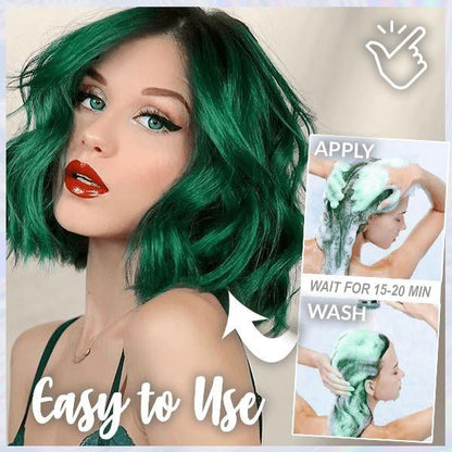 Nourishing Hair Coloring Dye No Bleaching Safe Hair Care Styling Product