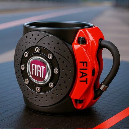 🥳Most popular brake caliper mug with car logo🏎