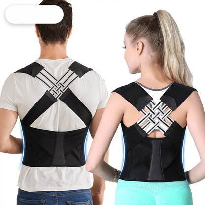 Radiantgrp - Adjustable Back Posture Belt Office Home Gym Unisex
