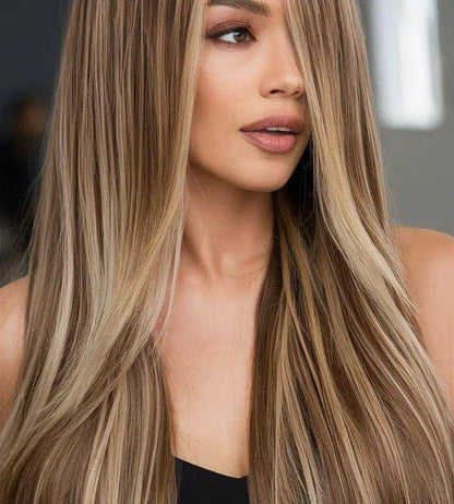 Silk-Top Human Hair Topper | Seamless Blend, Thin Hair Solution