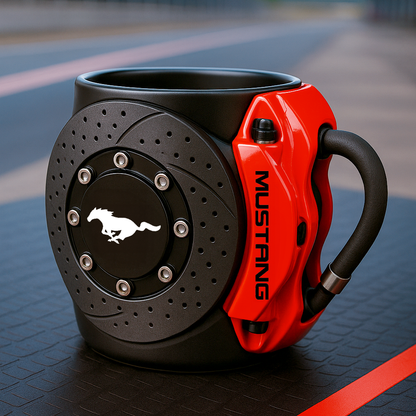🥳Most popular brake caliper mug with car logo🏎