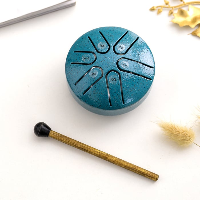 🎁 Early Christmas Sale - 49% OFF 🎵 Mini Steel Tongue Drum Kit (3 Inch)