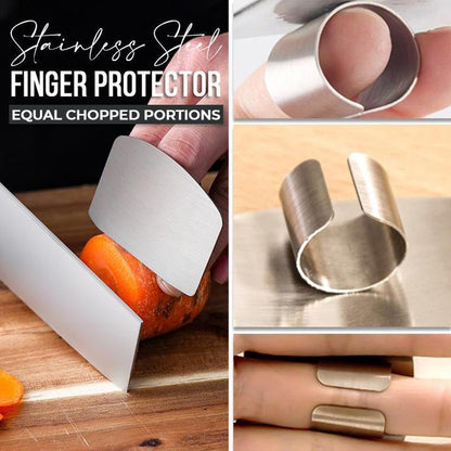 🔥48% OFF - Stainless Steel Finger Guard - Buy 3 Get 2 Free Now