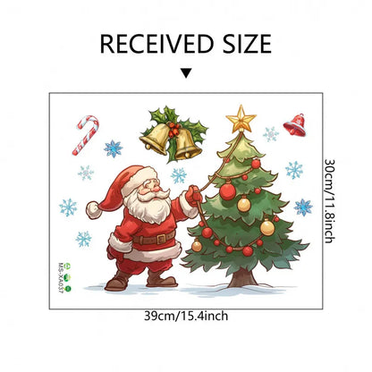 🎄Early Christmas Sale 49% off🎅 3D Christmas themed wall stickers