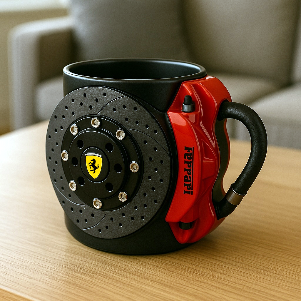 🥳Most popular brake caliper mug with car logo🏎
