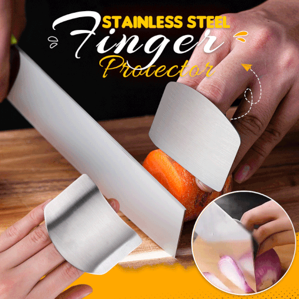 🔥48% OFF - Stainless Steel Finger Guard - Buy 3 Get 2 Free Now
