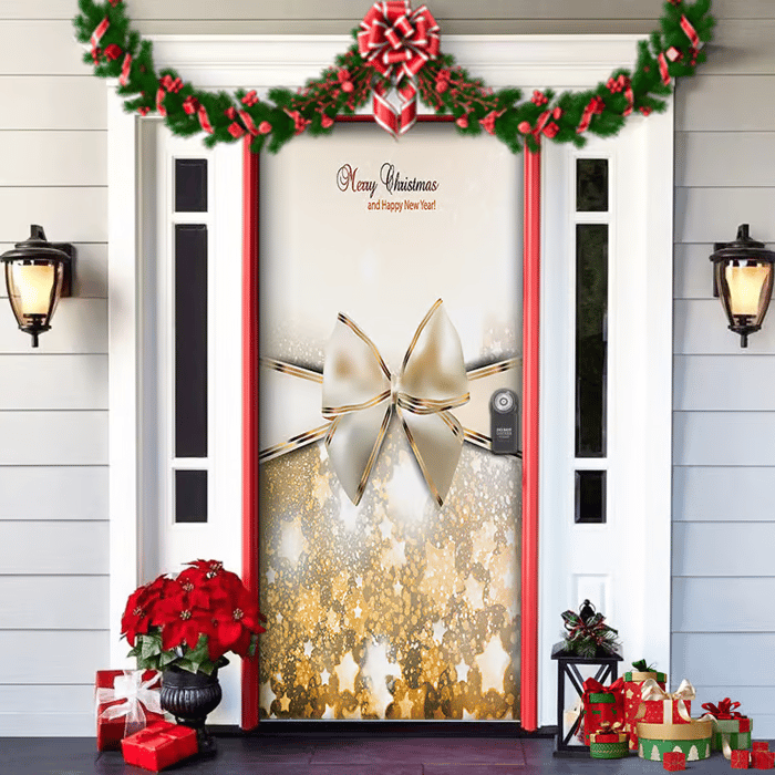 🌟🌟Christmas and Halloween front door decoration