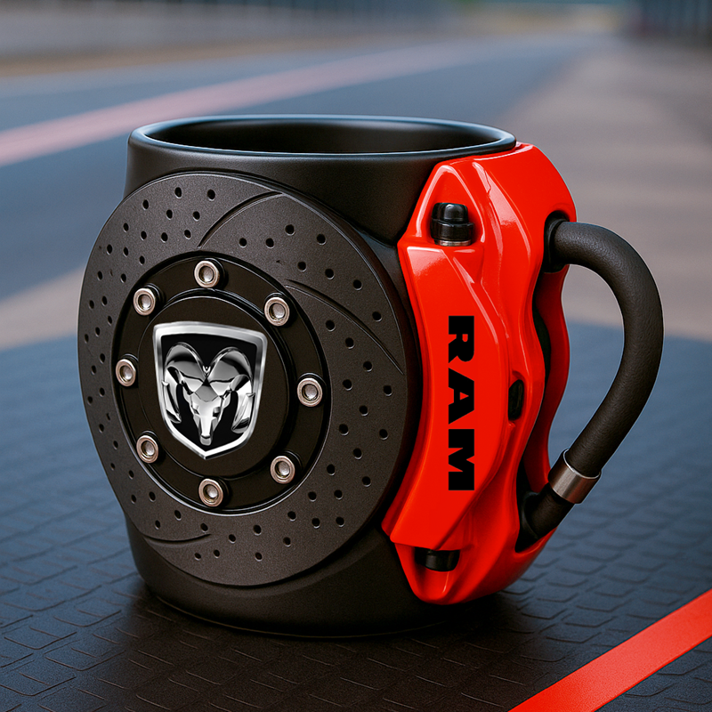 🥳Most popular brake caliper mug with car logo🏎