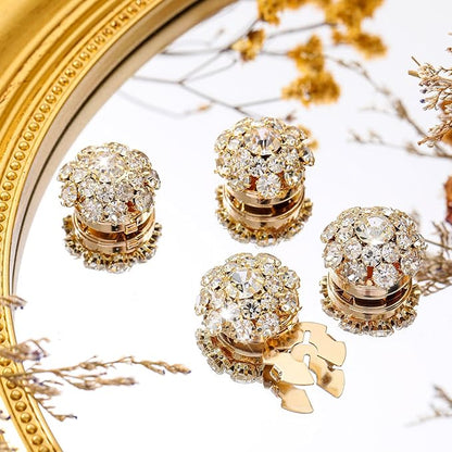 🌸Crystal Diamond Button Sets for Women's Blouse❄️