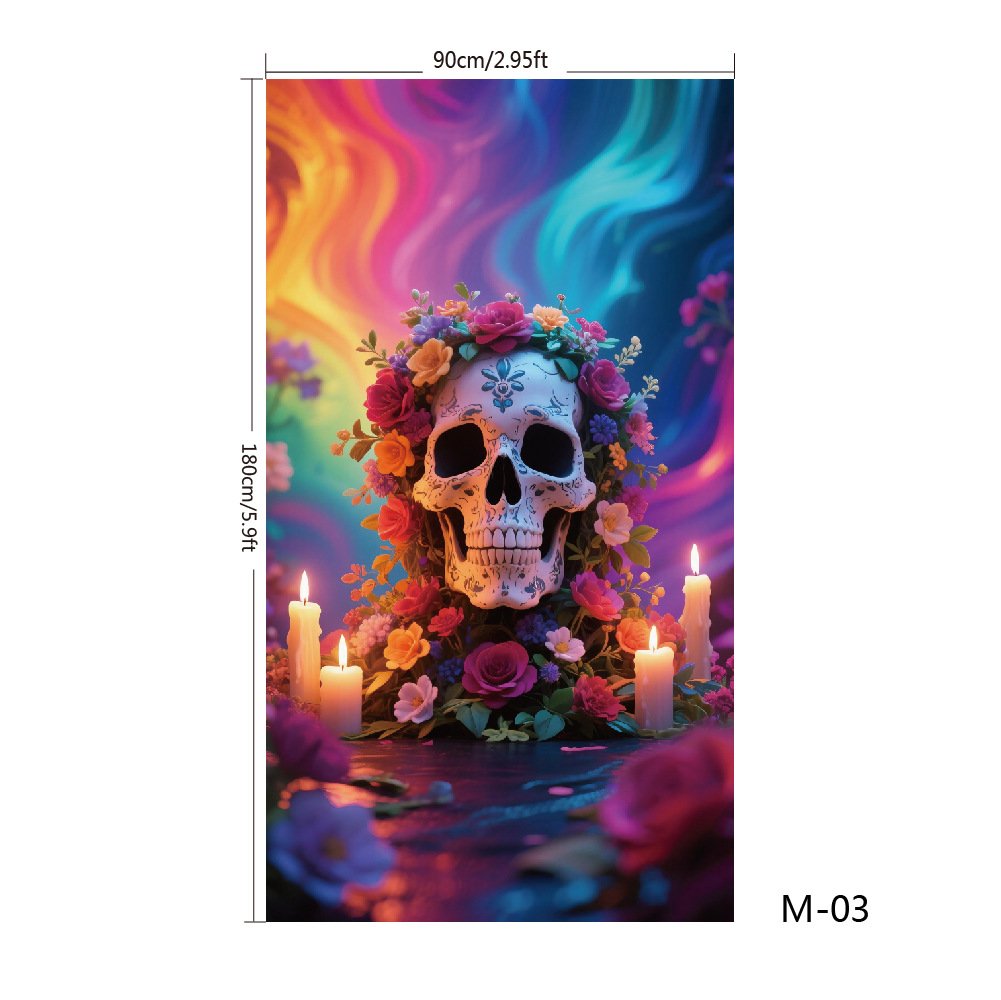 🌟🌟Christmas and Halloween front door decoration