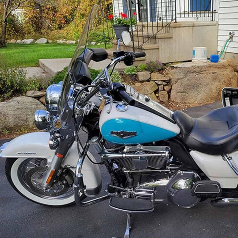 🔥Hot Sale🔥Motorcycle Horn + Mounting Hardware and Complete Wiring Kit