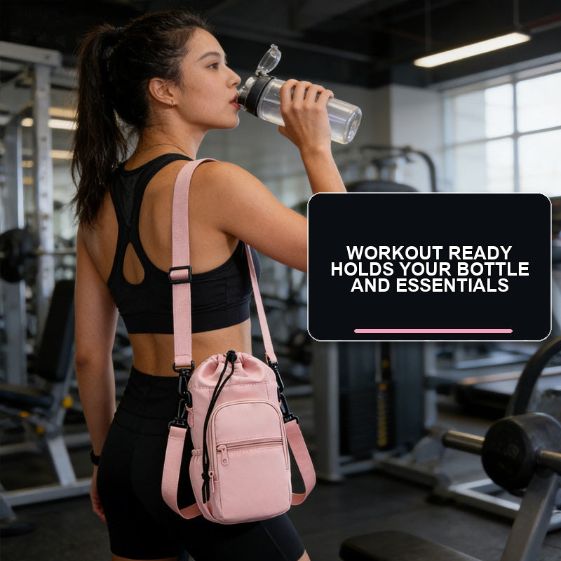 💖Water Bottle Sleeve – Crossbody Water Bottle Holder