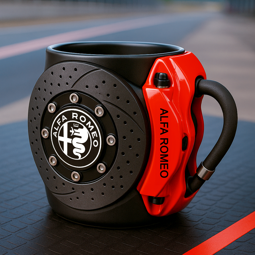 🥳Most popular brake caliper mug with car logo🏎