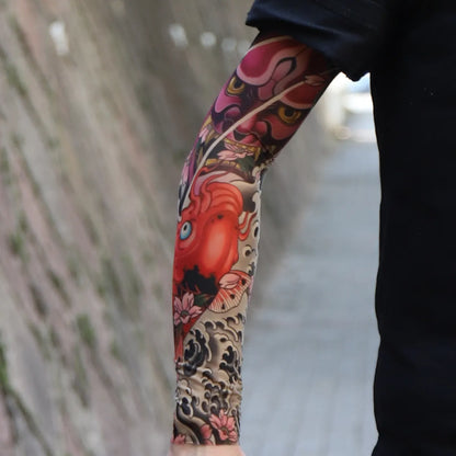 ⚜️Men's Ultra-Realistic Tattoo-Style Sun Protection Sleeves -Tattoo-Friendly