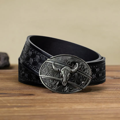 🔥LAST DAY 50% OFF🔥Fashion Punk Hidden Folding Knife Leather Belt