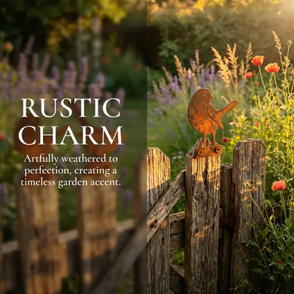 🦩Lifelike Distressed Iron Bird Sculptures — Outdoor Garden Decor