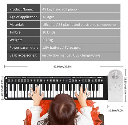 Hand Roll Portable Piano (Today 49% OFF)