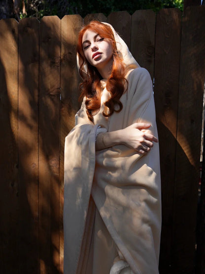 👩‍❤️‍👨New loose hooded cloak for men and women
