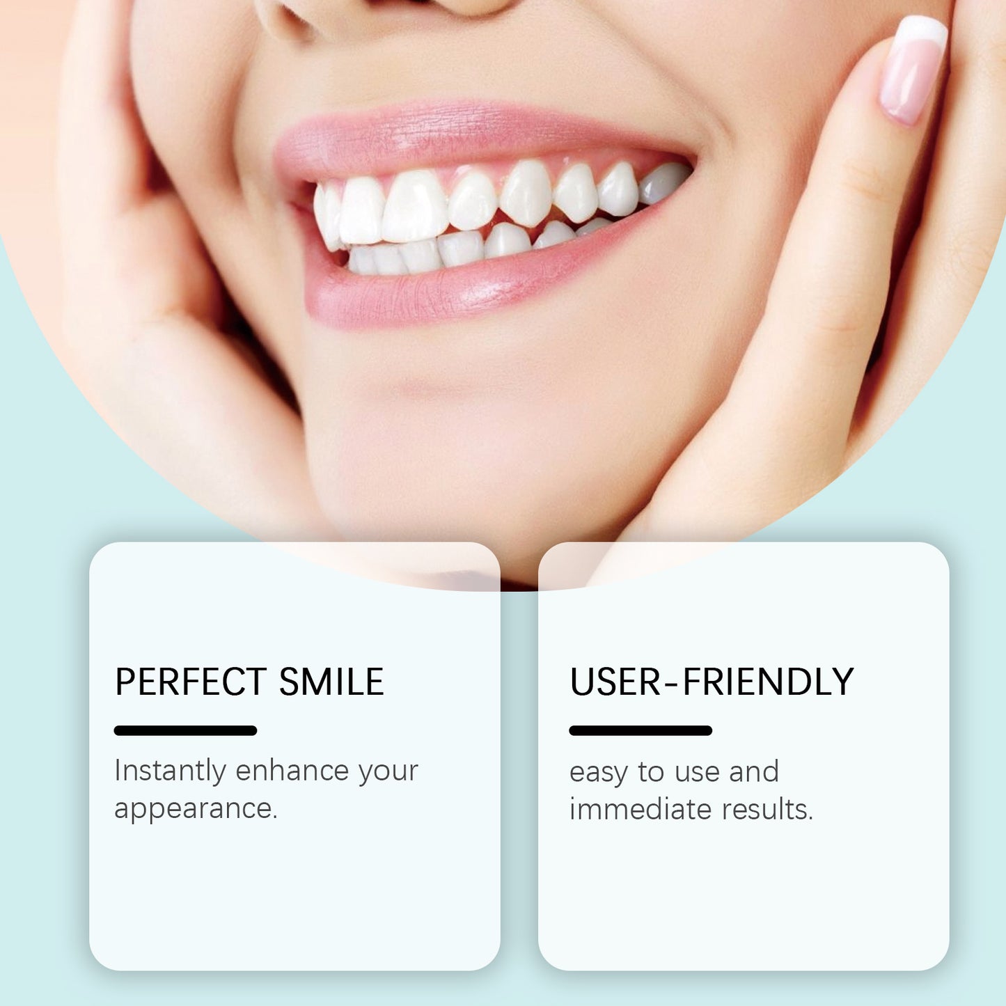 🔥Super hot silicone denture set (upper and lower)