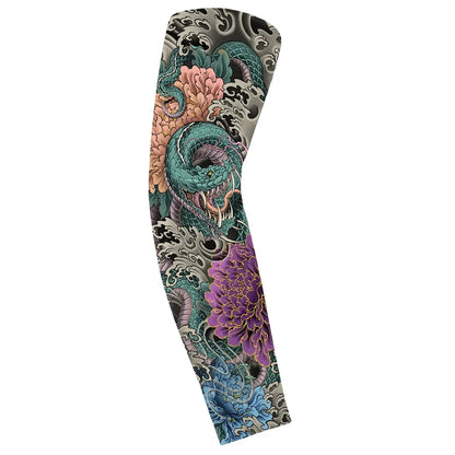 ⚜️Men's Ultra-Realistic Tattoo-Style Sun Protection Sleeves -Tattoo-Friendly