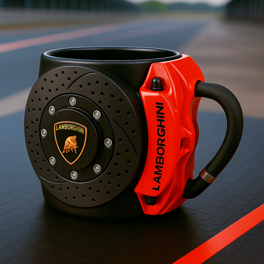 🥳Most popular brake caliper mug with car logo🏎