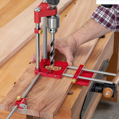 The best woodworking drill bit positioner Always the perfect hole