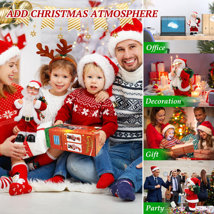 🔥This week's hot sale🔥Electric Dancing Music Santa Claus