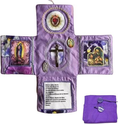 ✝️Handmade Miniature Shrine (Includes Silver Cross)