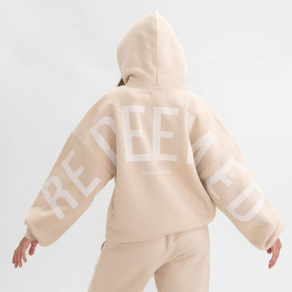 💖✝ Essential Hoodie | Oversized Christian Heavyweight Faith Sweatshirt