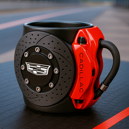 🥳Most popular brake caliper mug with car logo🏎