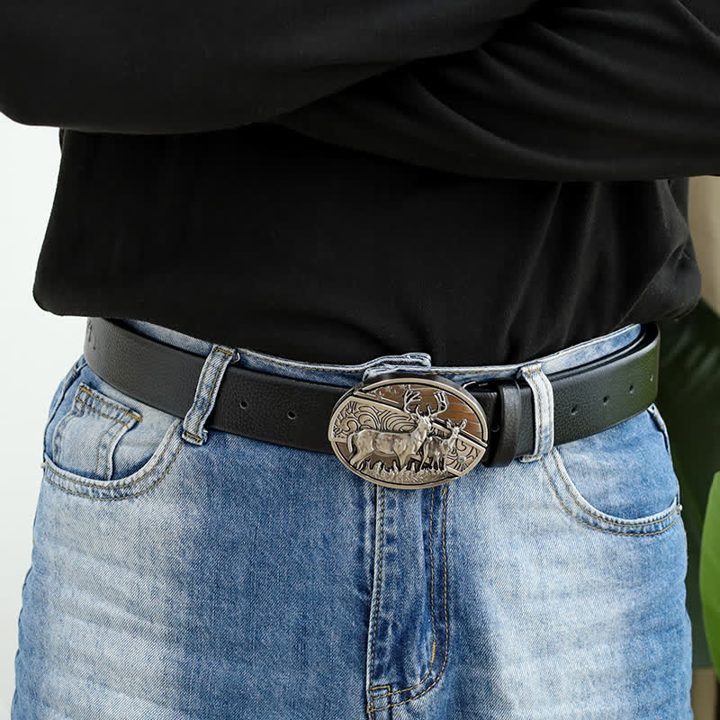 🔥LAST DAY 50% OFF🔥Fashion Punk Hidden Folding Knife Leather Belt