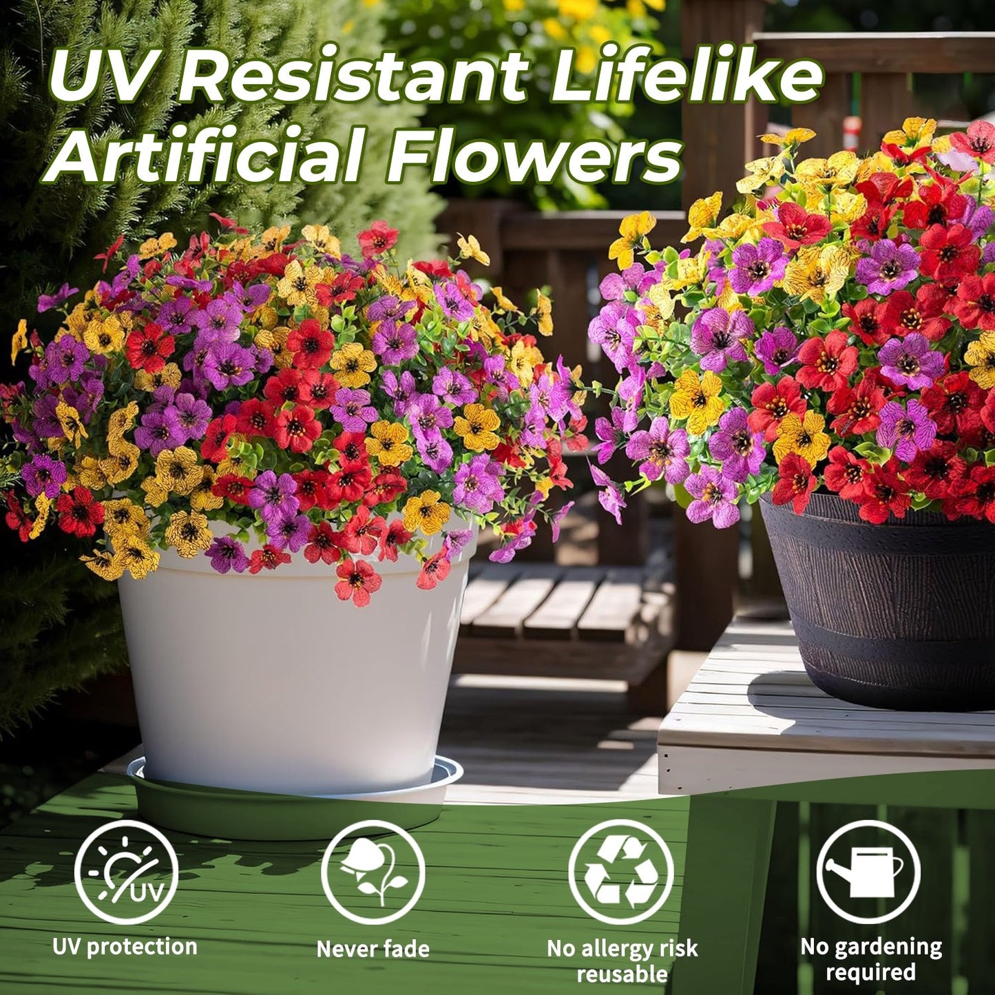 🌸Spring Sale: 52% off for a limited time🌱High-Grade Material Artificial Flowers