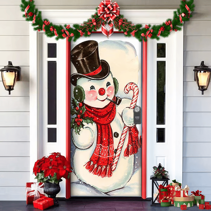 🌟🌟Christmas and Halloween front door decoration