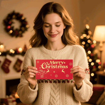 🎉Celebrate and love💗🎄Christmas gift envelope set