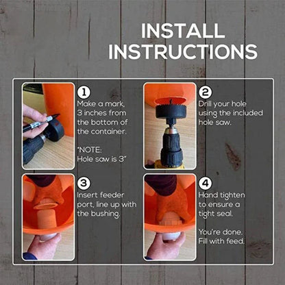 Radiantgrp -DIY CHICKEN FEEDER