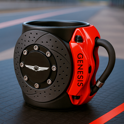 🥳Most popular brake caliper mug with car logo🏎