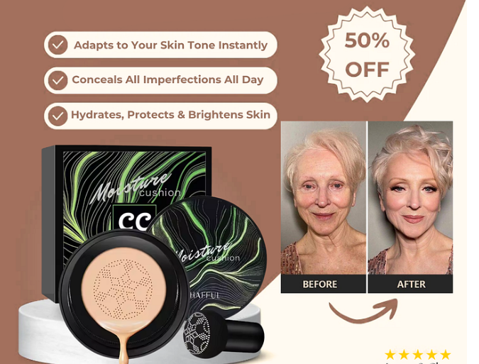 🔥Hot sale🍄 - mushroom head air cushion cc cream foundation