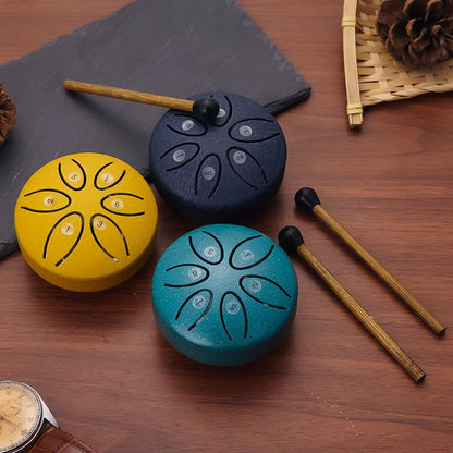 🎁 Early Christmas Sale - 49% OFF 🎵 Mini Steel Tongue Drum Kit (3 Inch)