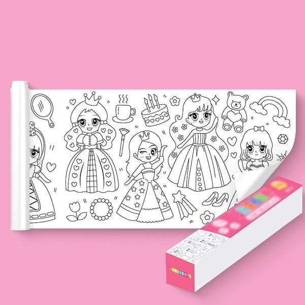🖍️$9.99 🎨- Children's drawing scroll (perfect gift for children)🎁