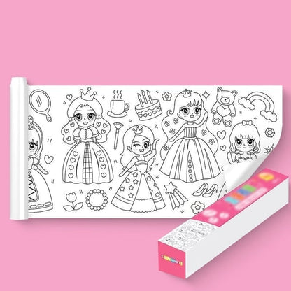 🖍️$9.99 🎨- Children's drawing scroll (perfect gift for children)🎁
