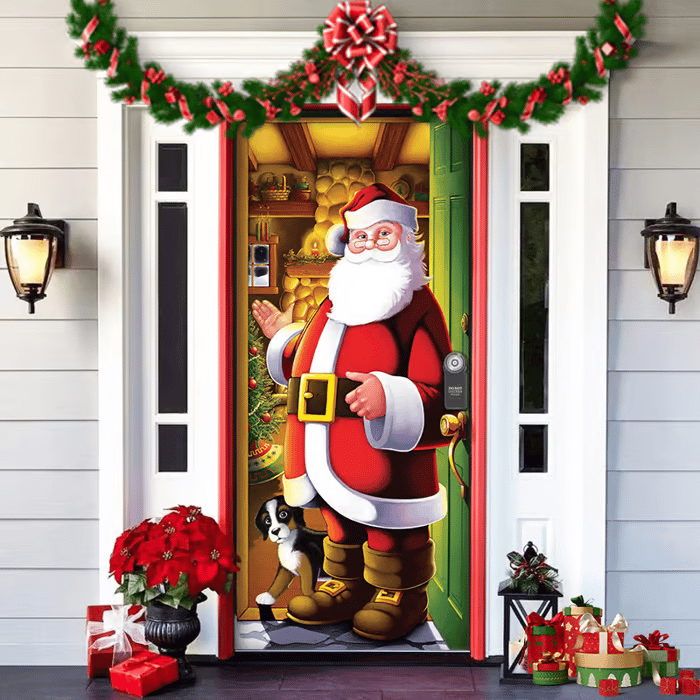 🌟🌟Christmas and Halloween front door decoration