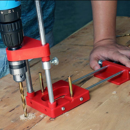 The best woodworking drill bit positioner Always the perfect hole