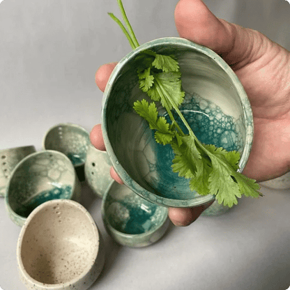 Pottery Herb Stripper