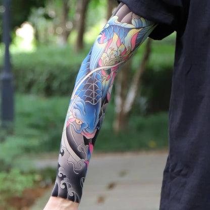 ⚜️Men's Ultra-Realistic Tattoo-Style Sun Protection Sleeves -Tattoo-Friendly