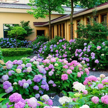 Outdoor Artificial Hydrangea Flowers💐