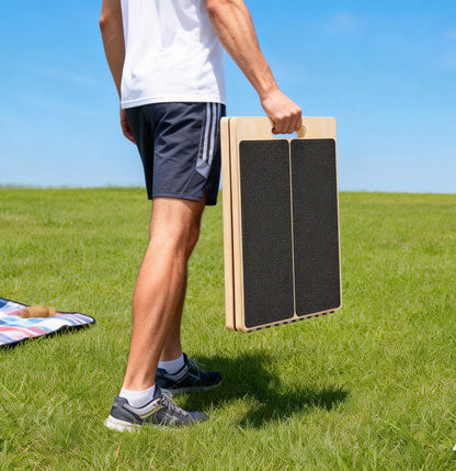 🔥Portable Wooden Slant Board for Calf Stretching