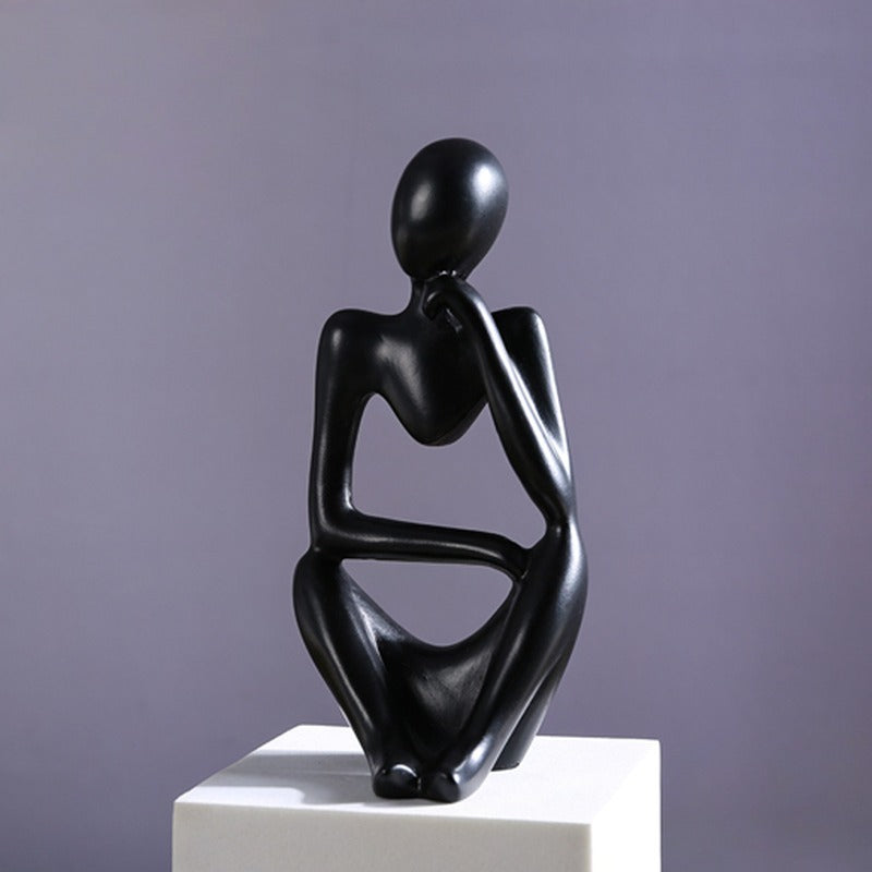 Creative Figurine Resin Ornament – Abstract Figurative Art Piece