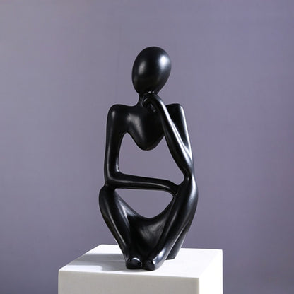 Creative Figurine Resin Ornament – Abstract Figurative Art Piece