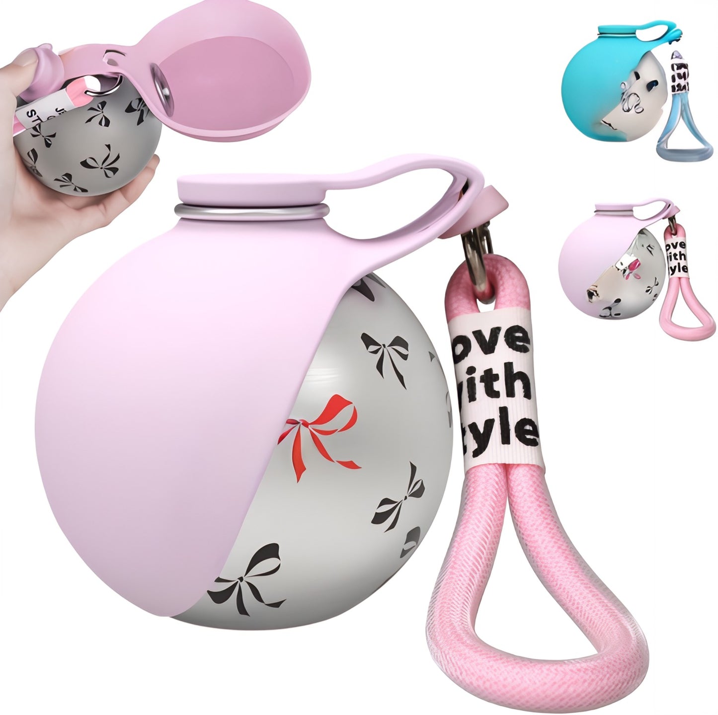 🔥Last Day of Discounts🔥2-in-1 Portable Dog Water Bottle
