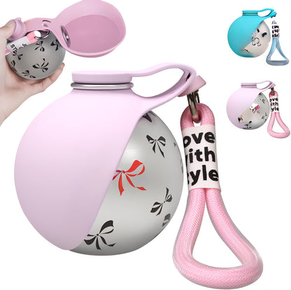 🔥Last Day of Discounts🔥2-in-1 Portable Dog Water Bottle
